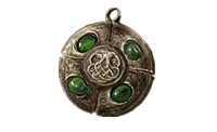 Viridian Amber Medallion