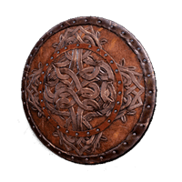 Large Leather Shield