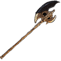 Gargoyle's Black Halberd