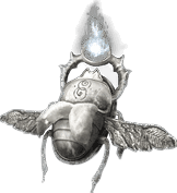 Silver Scarab